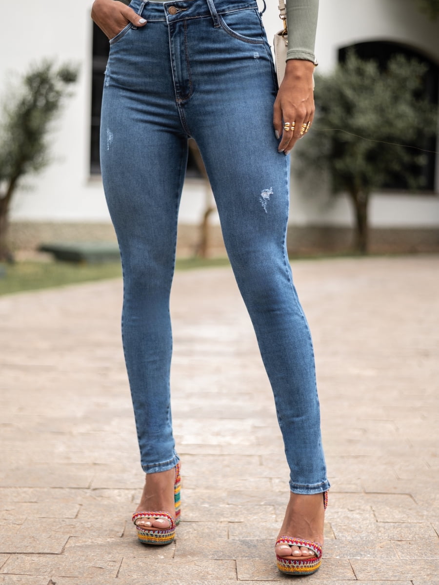 Calça Jeans Skinny